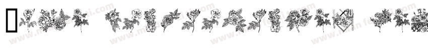 Rose unprincipled heart first字体转换